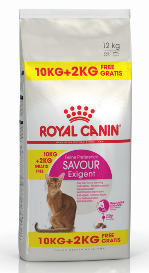Royal Canin FHN Exigent SAVOUR 10kg + 2kg DĀVANĀ!